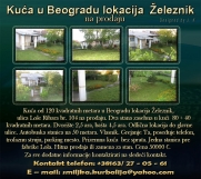 Batajnica - Kuća u Beogradu lokacija Železnik na prodaju